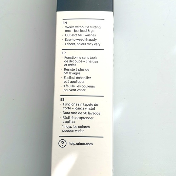 NIB Cricut Smart Iron-On Heat Transfer Vinyl 13inx3ft NIB - Picture 6 of 7